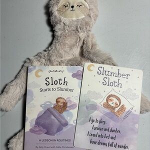 Slumberkins Slumber Sloth Plush and Storybook Set - Tan